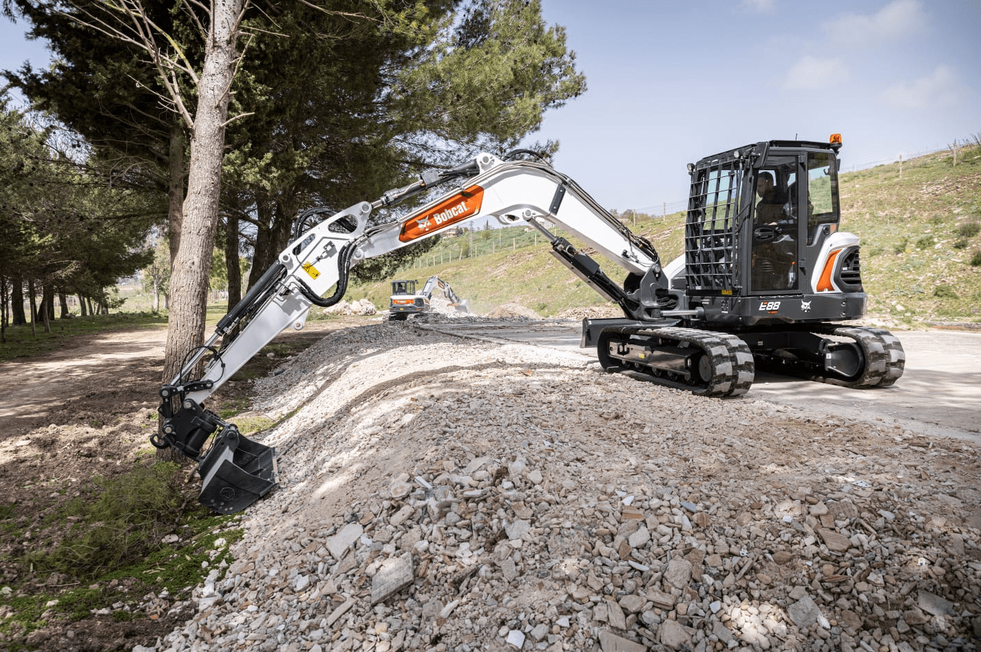 Browse Specs and more for the E88 Compact Excavator - Bobcat of Huntsville