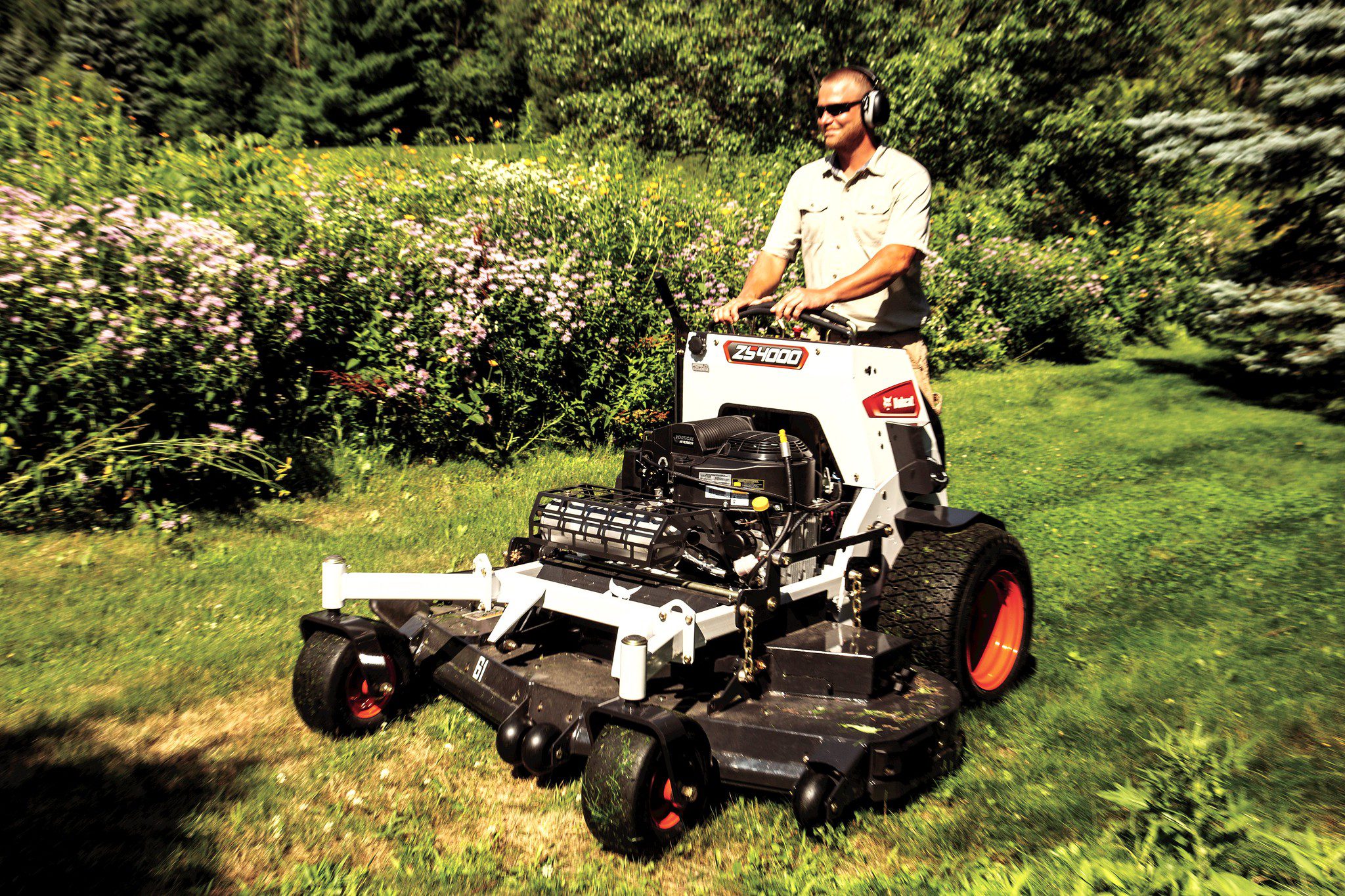 Browse Specs and more for the ZS4000 Stand-On Mower 48″ - Bobcat of Huntsville