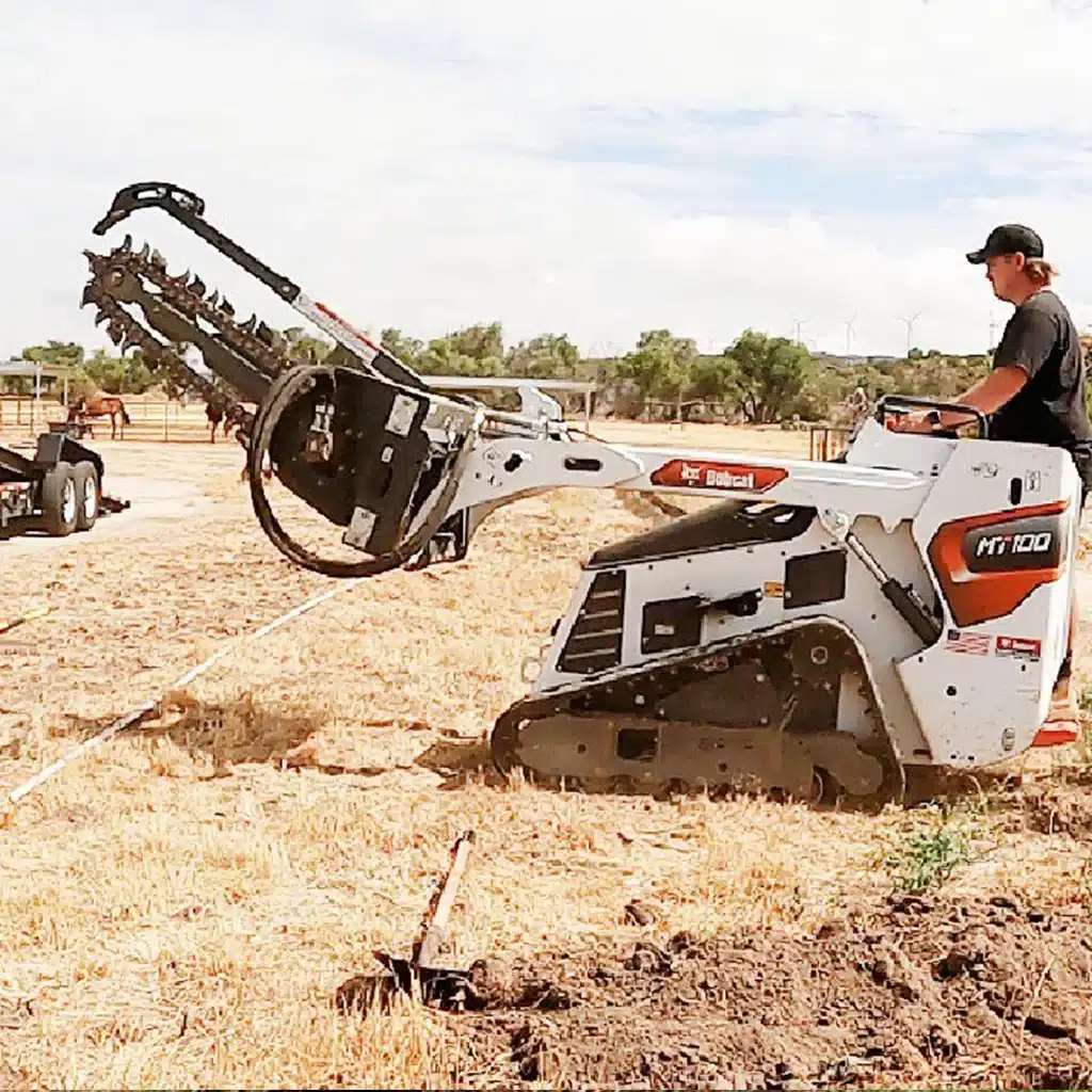 Bobcat Trencher Attachment